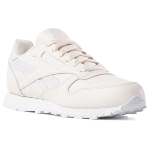 Reebok Classic Leather Turnschuhe Kinder - Rosa/Weiß - DE 318-HPY